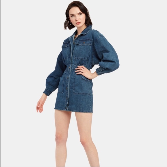 NEW * Free People * Indigo Bo Dress - Picture 2 of 7